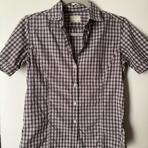 Rag&Bone short sleeve top. Size 2. - Picture 2 of 7
